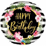 Mooideco  - Flowers &amp; strips - Happy birthday