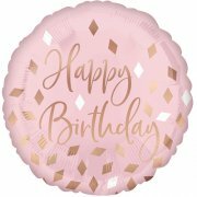 Mooideco - Blush Birthday - Happy birthday - 18 inch - Anagram (1)