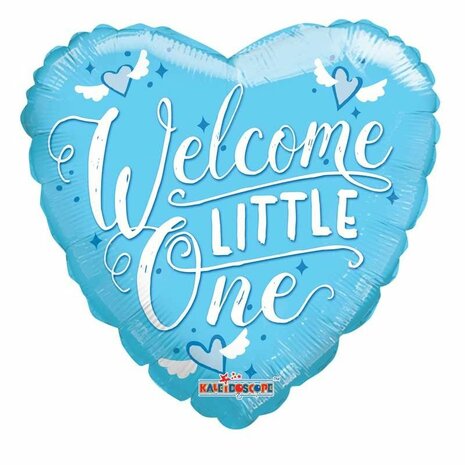 Welcome Little One Blue (18 inch)