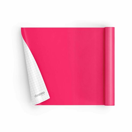 Vinyl Sticker rol DETAPE - Hot pink - Mat - 305mm x 5m