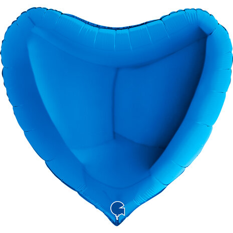 Mooideco - Heart Blue - 36 inch - Grabo 