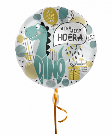 Mooideco - Hiep Hiep Hoera - Dino - 18 inch - Everloon