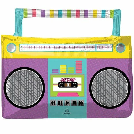 Mooideco - Radio - Supershape - 27 inch - Anagram 