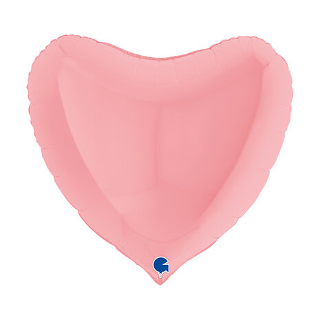 Mooideco - Heart Matte Pink - 18 inch - Grabo 