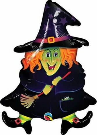 Mooideco - Wacky Witch - 14 inch - Qualatex 