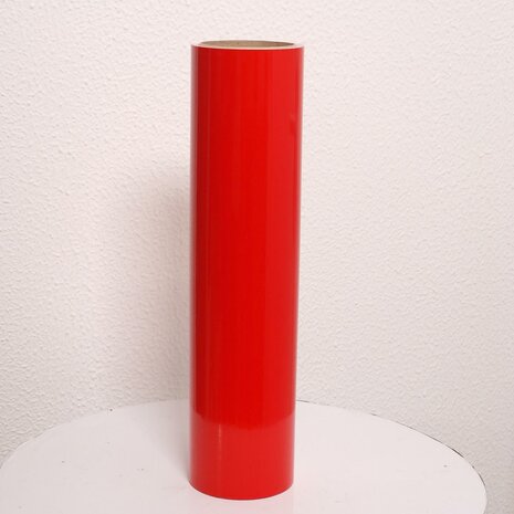 Vinyl Sticker rol DETAPE - Red - Glans - 305mm x 5m