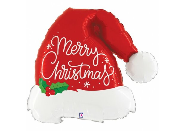 Santa hat - Merry christmas- 41inch - grabo (1)