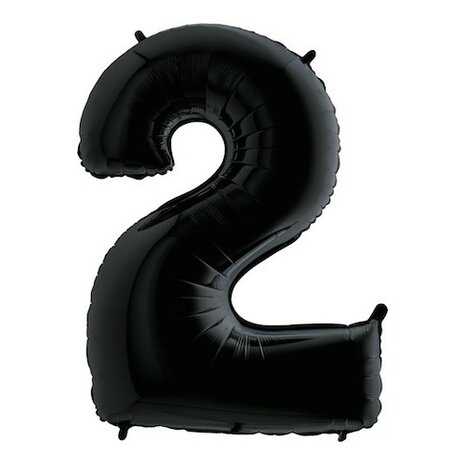 Mooideco - Number 2 - Black - 26 inch