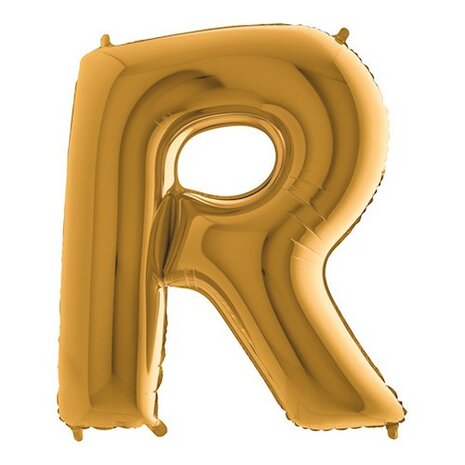 Mooideco - letter goud R - 26 inch - Grabo (1)