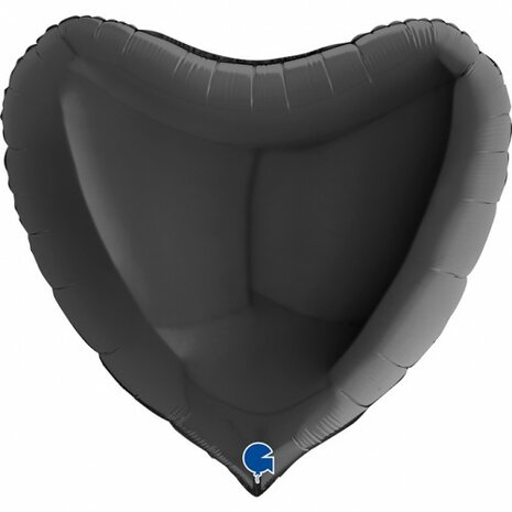 Mooideco - Heart Black - 36 inch - Grabo 