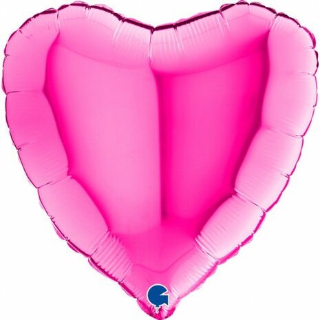 Mooideco - Heart Magenta - 36 inch - Grabo 