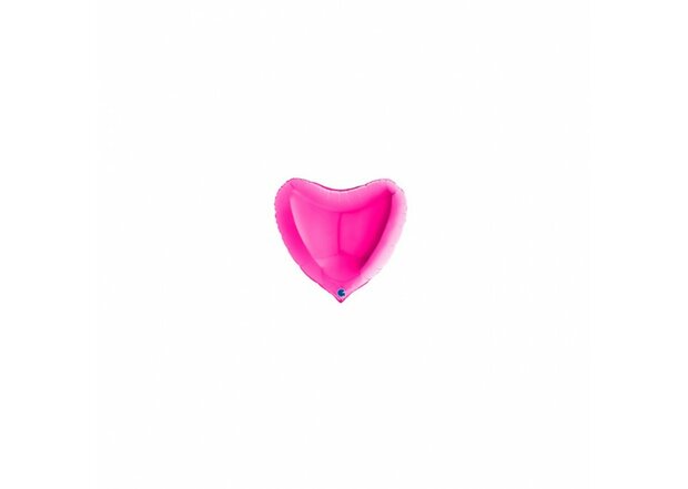 Mooideco - Heart Magenta - 4 inch - Grabo - 10 stuks 