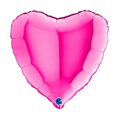 Mooideco - Heart - Magenta - 18 inch - Grabo (1)