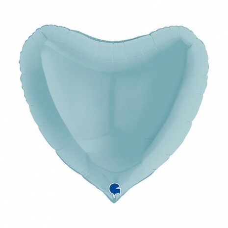 Heart - Pastel Blue - 18 inch - Grabo (1)