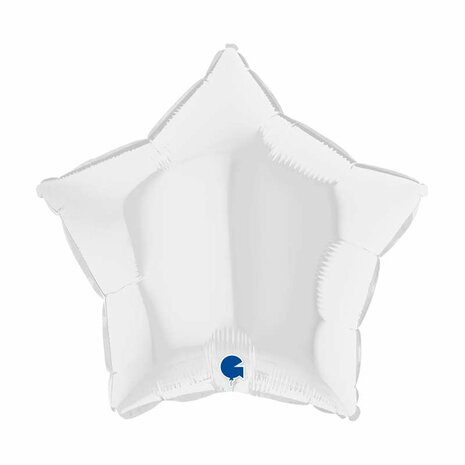 Mooideco - 18 inch - Star - White - Grabo balloons