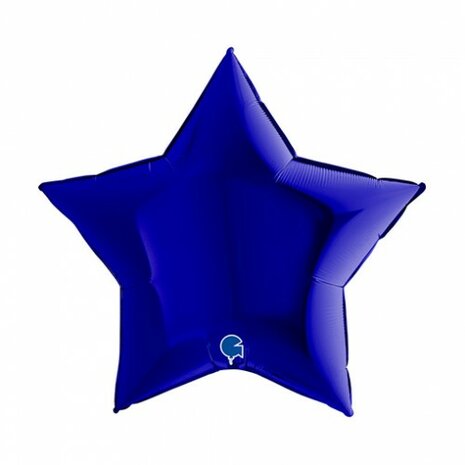 Mooideco - 18 inch - Ster - Blue capri - Grabo balloons