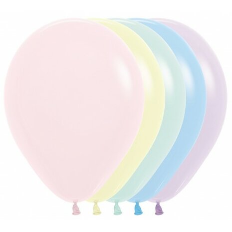 Mooideco - R12 - Pastel Matte Assortiment - 600 