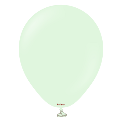 Mooideco - Kalisan Macaron Pale Green - 5 inch ballonnen