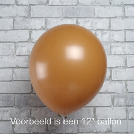 Mooideco - Kalisan Caramel 24 inch ballonnen