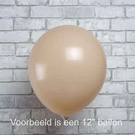 Mooideco - Kalisan Hazelnut 24 inch ballonnen