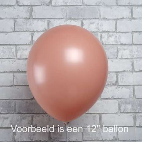 Mooideco - Kalisan Clay Pink 24 inch ballonnen