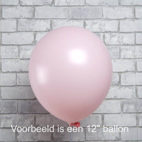 Mooideco - Kalisan Macaron Pink - 12 inch ballonnen