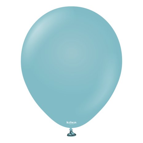 Mooideco - Kalisan Retro Blue Glass - 12 inch ballonnen