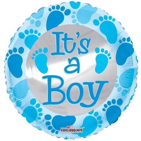 Mooideco - Baby blue Footprints (18 inch)