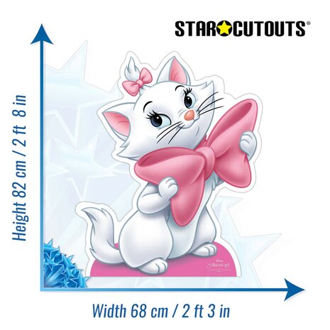 Marie Witte Kat disney aristokatten Cutout Mooideco 