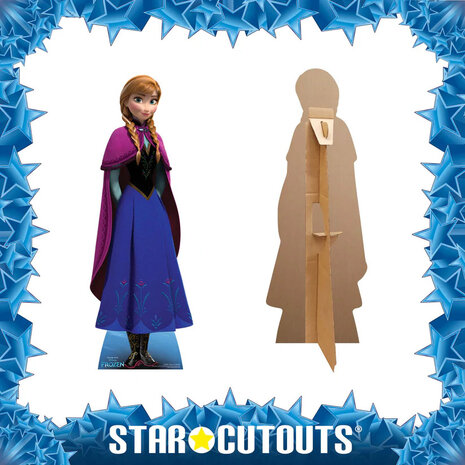 Mooideco - Cut out Frozen Anna 96 cm