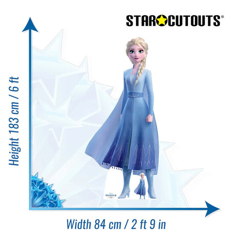 Mooideco - Cut out Frozen Elsa