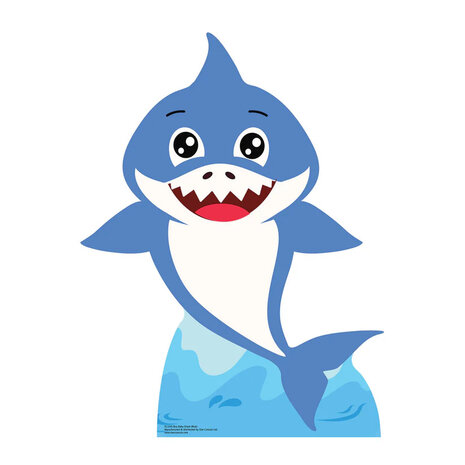 Mooideco - Cut out Baby Shark Blue Boy 93 cm