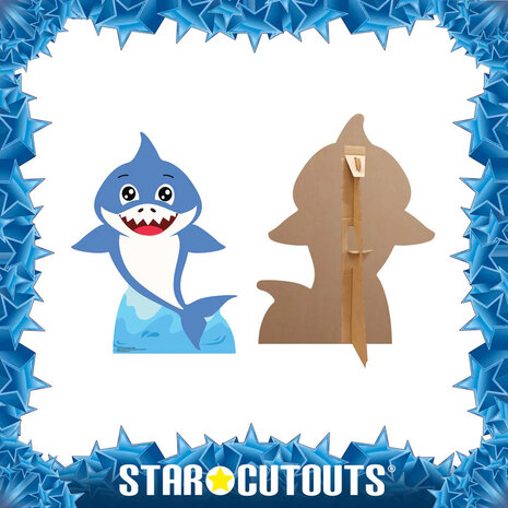 Mooideco - Cut out Baby Shark Blue Boy 93 cm