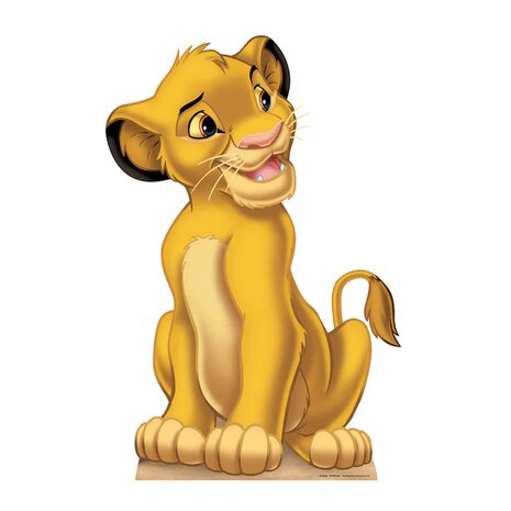 Mooideco - Cut out Lion King Simba 84 cm