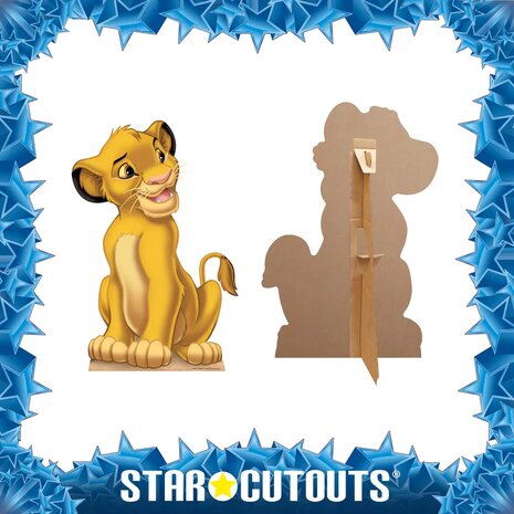 Mooideco - Cut out Lion King Simba 84 cm