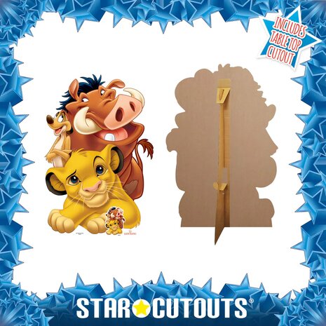 Mooideco - Cut out Lion King 135 cm