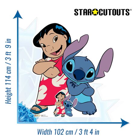 Lilo and Stitch disney Cutout Mooideco