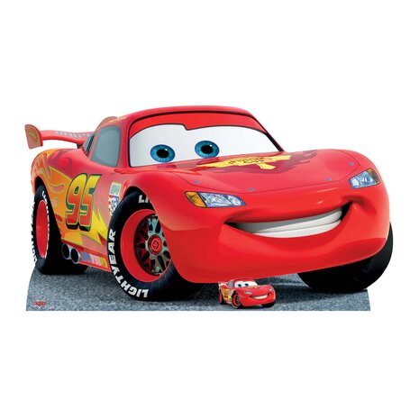 Mooideco - Cut out Cars Lightning McQueen 94 cm