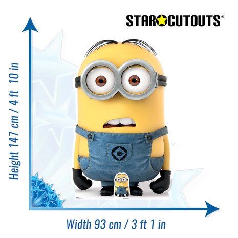 Mooideco - Cut out Minions Dave 147 cm