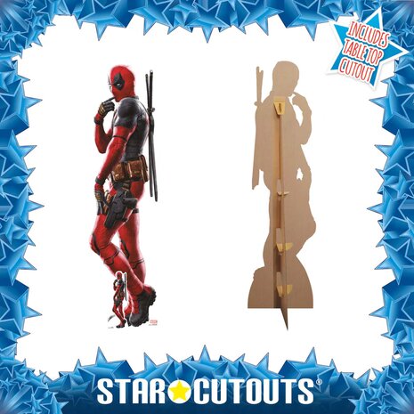 Mooideco - Cut out Deadpool Ryan Reynolds 189 cm