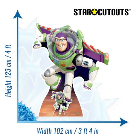 Mooideco - Cut out Toy Story : Buzz Lightyear 123 cm