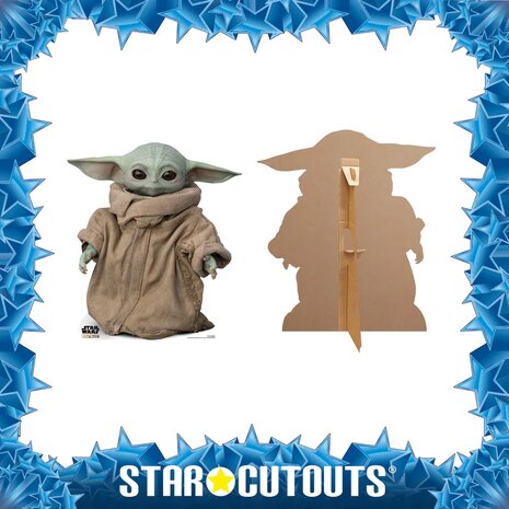 Mooideco - Cut out Star Wars Baby Yoda 89 cm