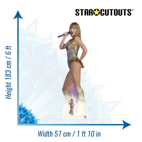 Mooideco - Cut out Taylor Swift 183 cm