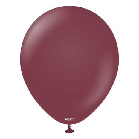 Mooideco - Kalisan Standard Burgundy - 12 inch ballonnen