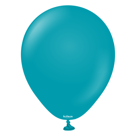 Mooideco - Kalisan Standard Turquoise blue - 5 inch ballonnen