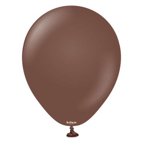 Mooideco - Kalisan Standard Chocolate brown - 5 inch ballonnen