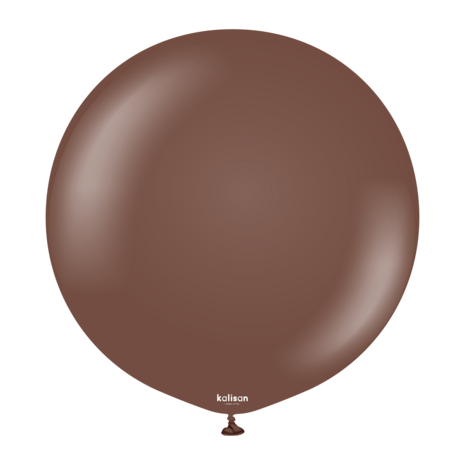 Mooideco - Kalisan Standard Chocolate brown - 24 inch ballonnen