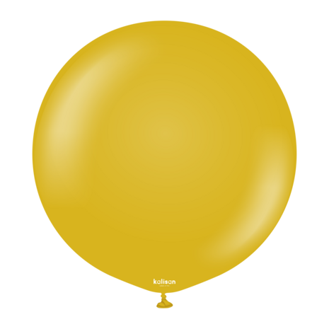 Mooideco - Kalisan Retro Mustard - 24 inch ballonnen