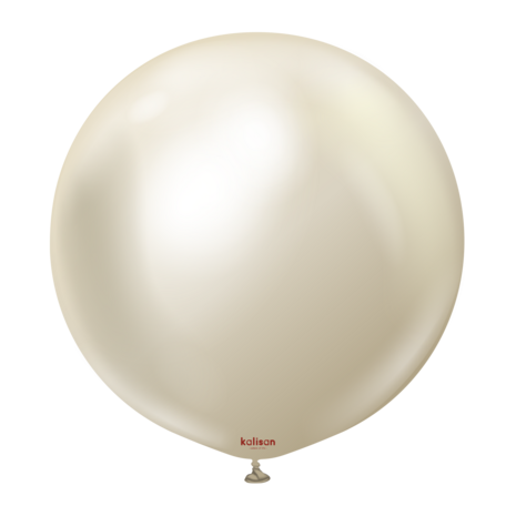 Mooideco - Mirror White Gold - 24 inch ballonnen - Kalisan (2)