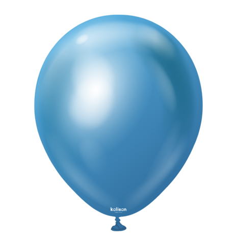 Mooideco - Mirror blue kalisan ballonnen - 18 inch 